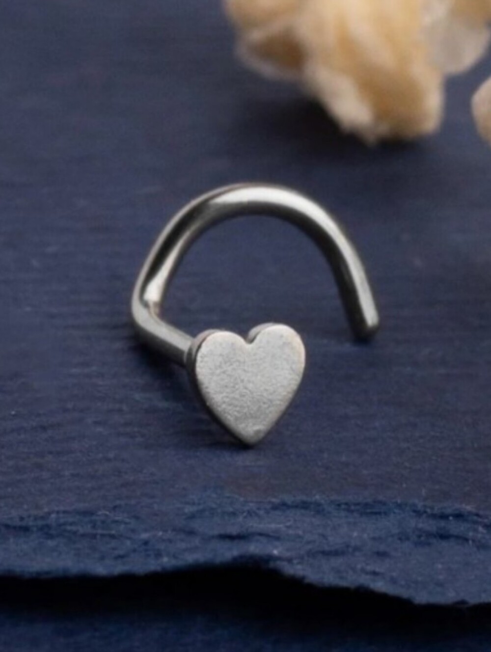 Heart U Shape Nose Ring